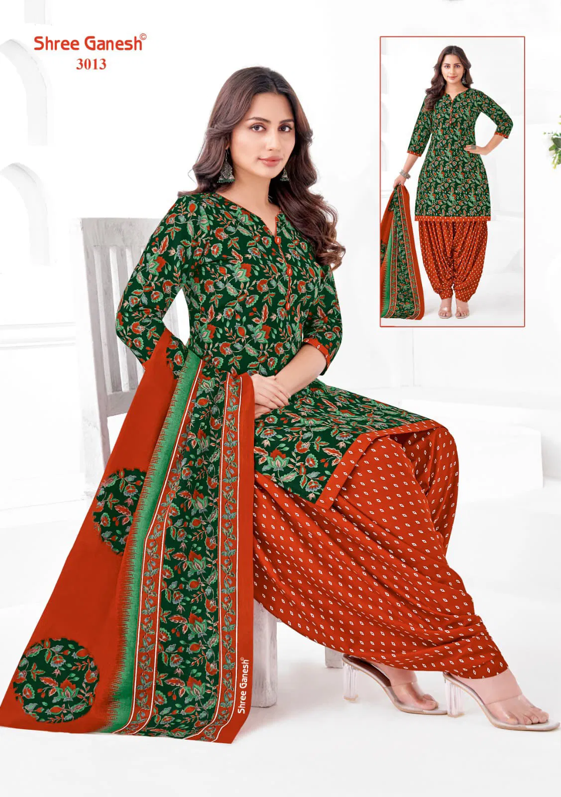 Hansika Special Vol 1 By Shree Ganesh Cotton Dress Material Exporters In India